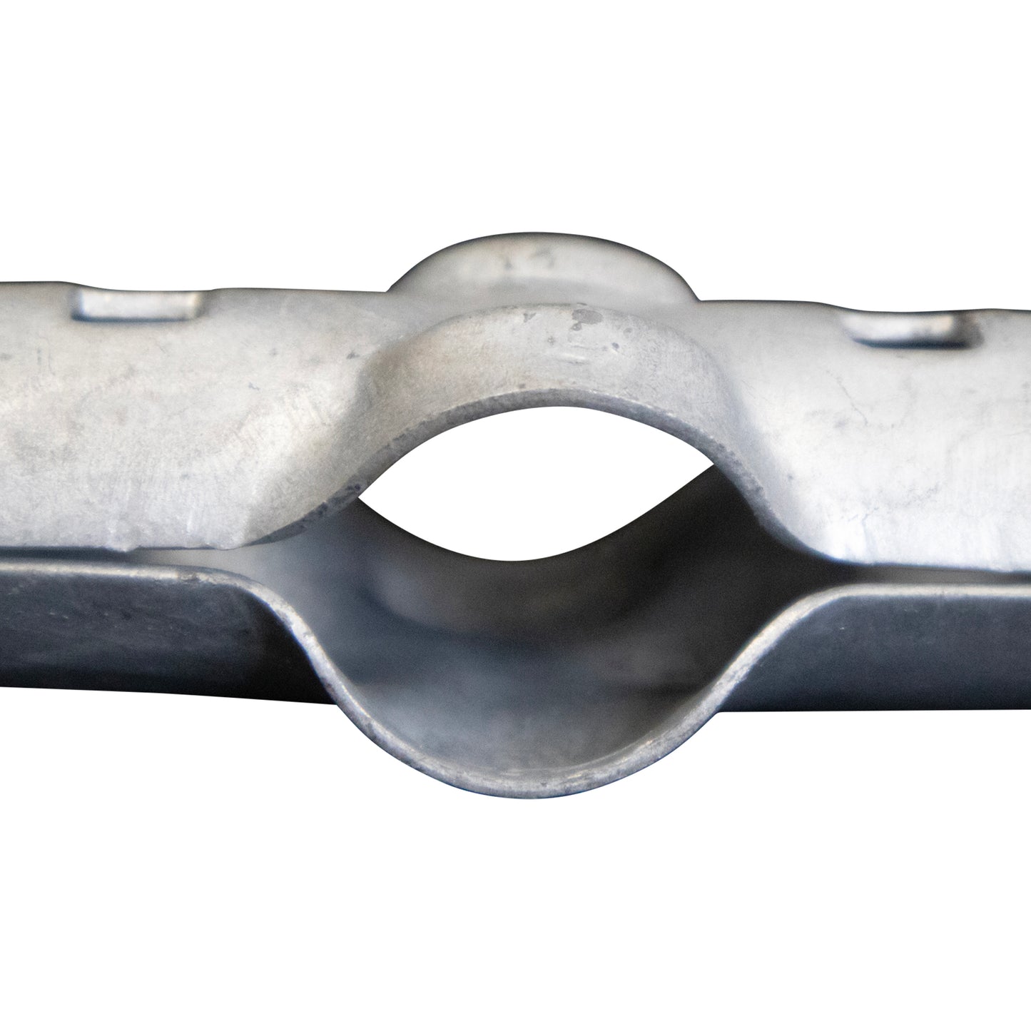 BOULEVARD/LINE RAIL CLAMP Galvanized 1 3/8" x 1 3/8"