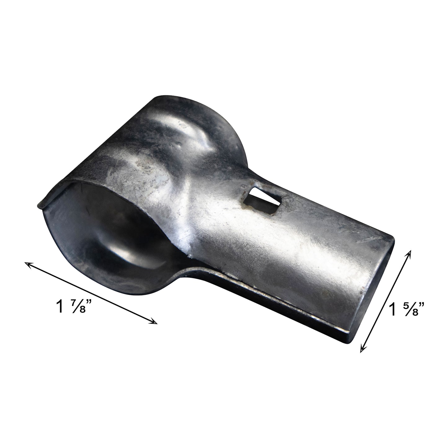 END RAIL CLAMP Galvanized 1 7/8" x 1 5/8"