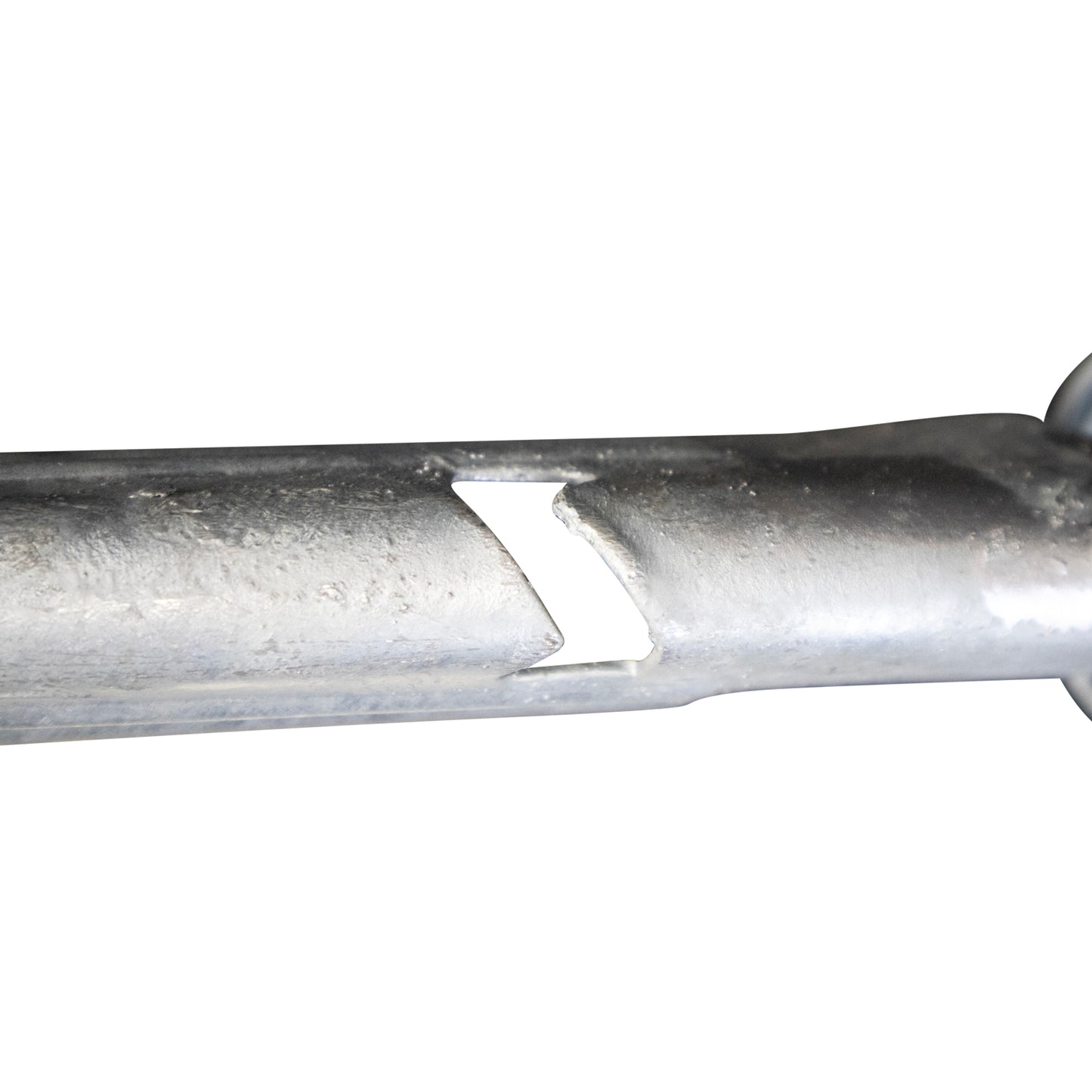 Y Barb Arm Galvanized 2 3/8" X 1 5/8"