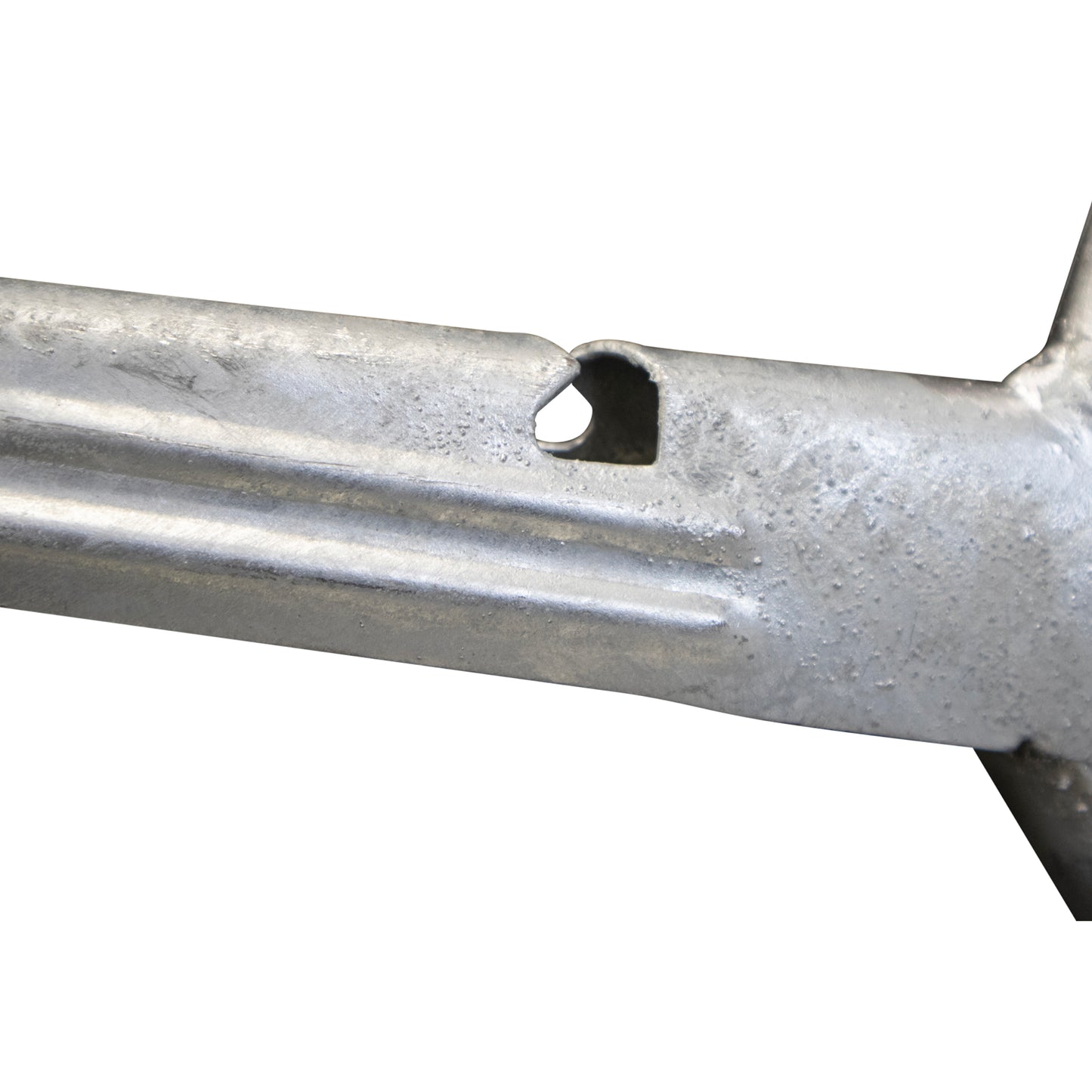 Y Barb Arm Galvanized 2 3/8" X 1 5/8"