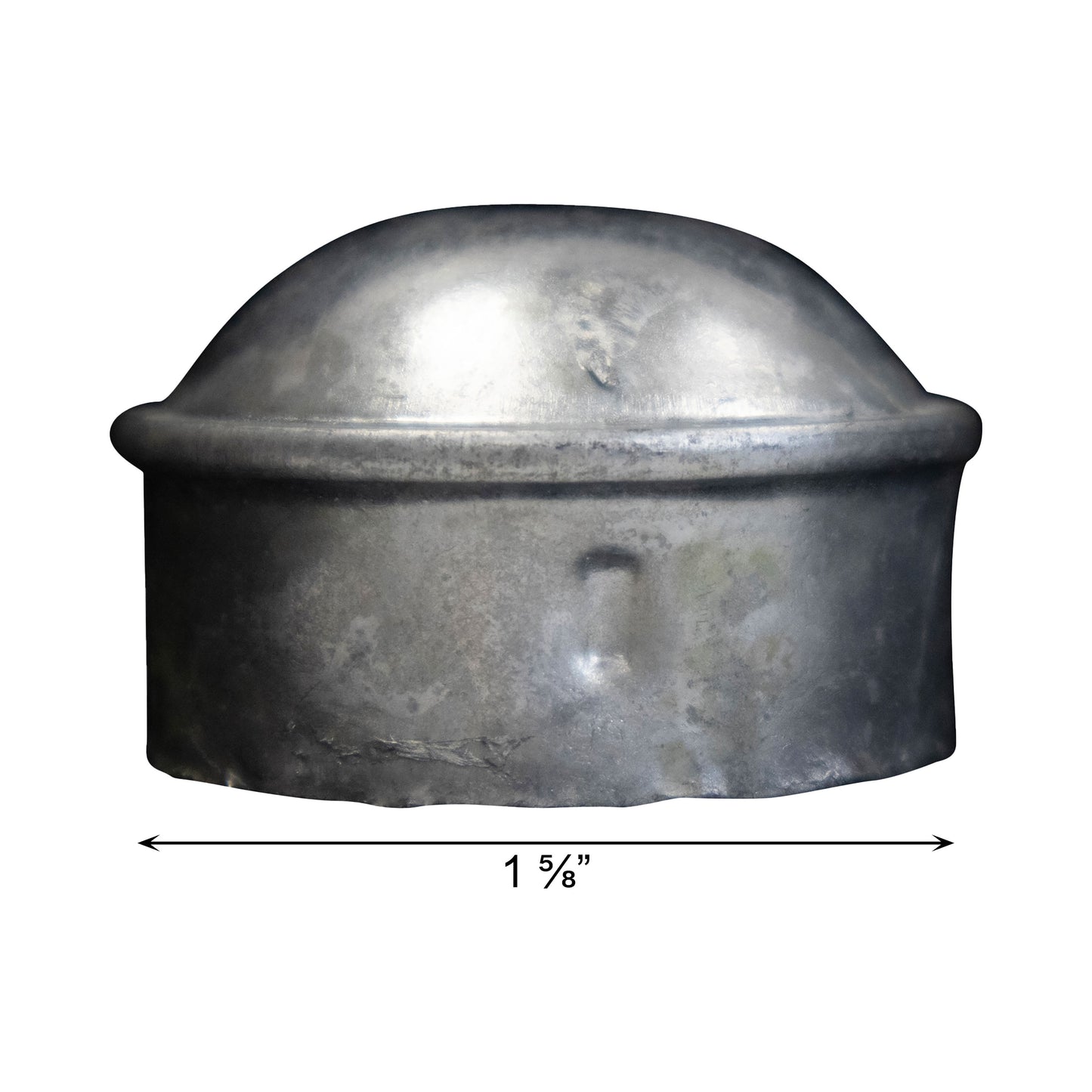 Post/Dome Cap Galvanized 1 5/8"