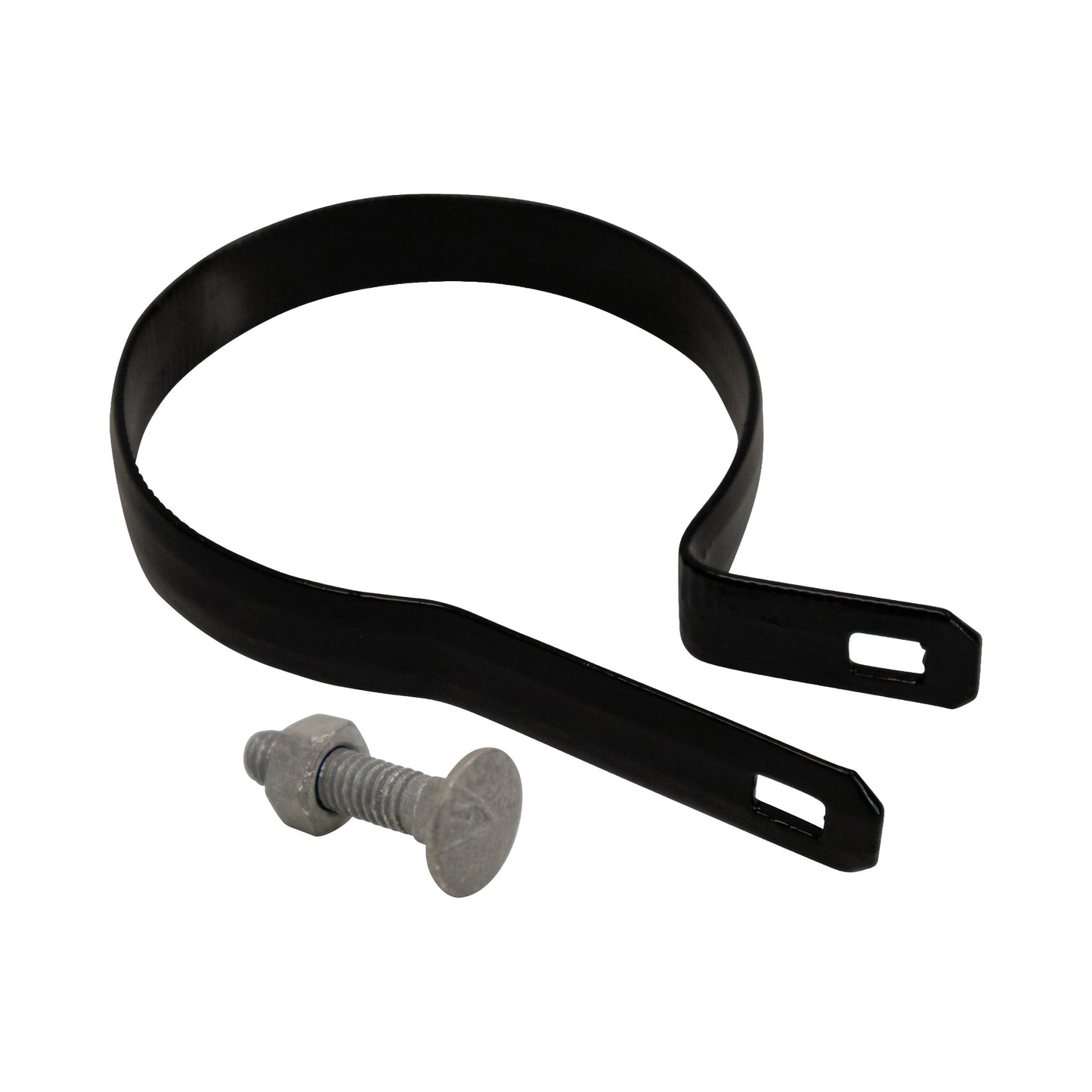 Tension Band (Beveled) Powder Coated Black, 4"