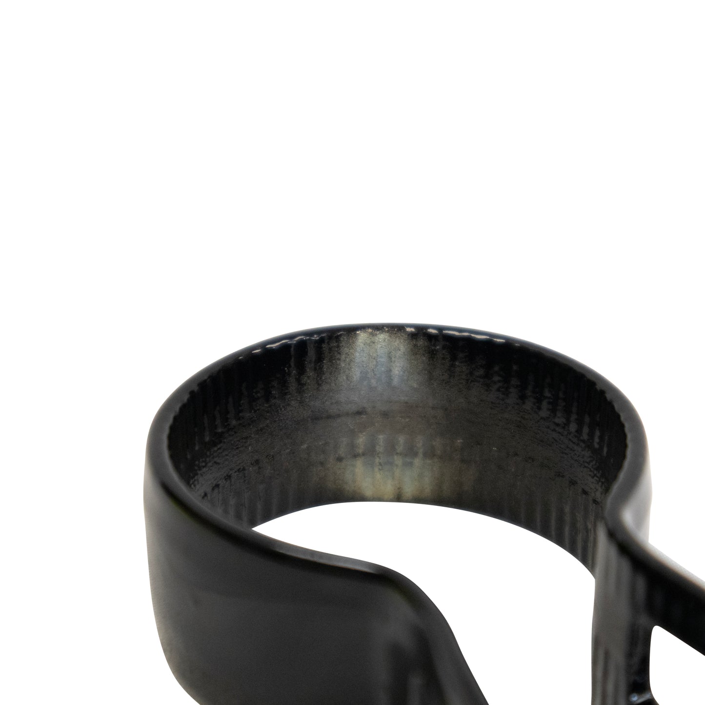 Brace Band (Beveled) Powder Coated Black, 1 5/8"