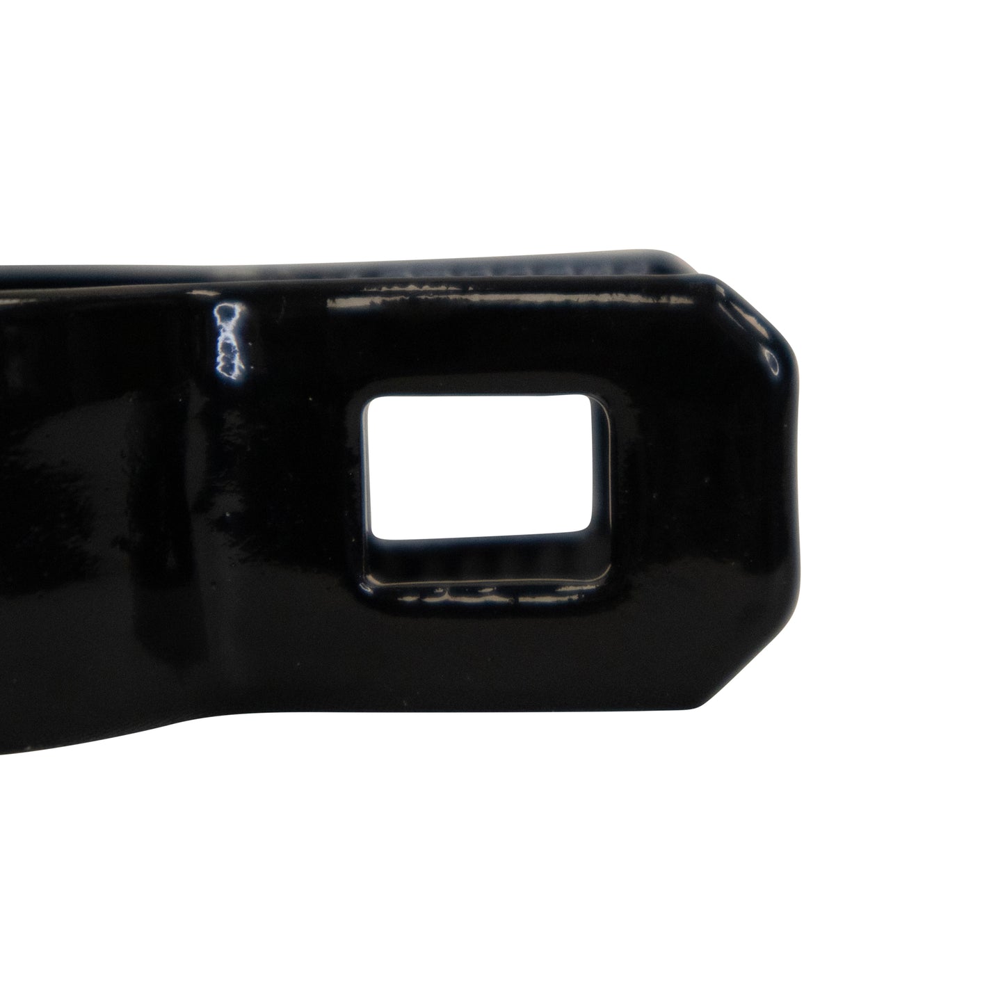 Brace Band (Beveled) Powder Coated Black, 1 5/8"