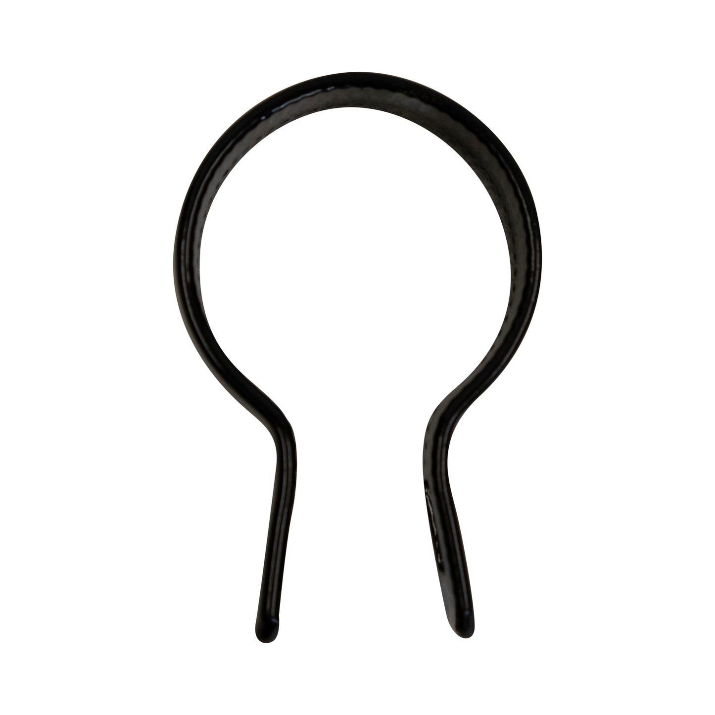 Brace Band (Beveled) Powder Coated Black, 1 5/8"