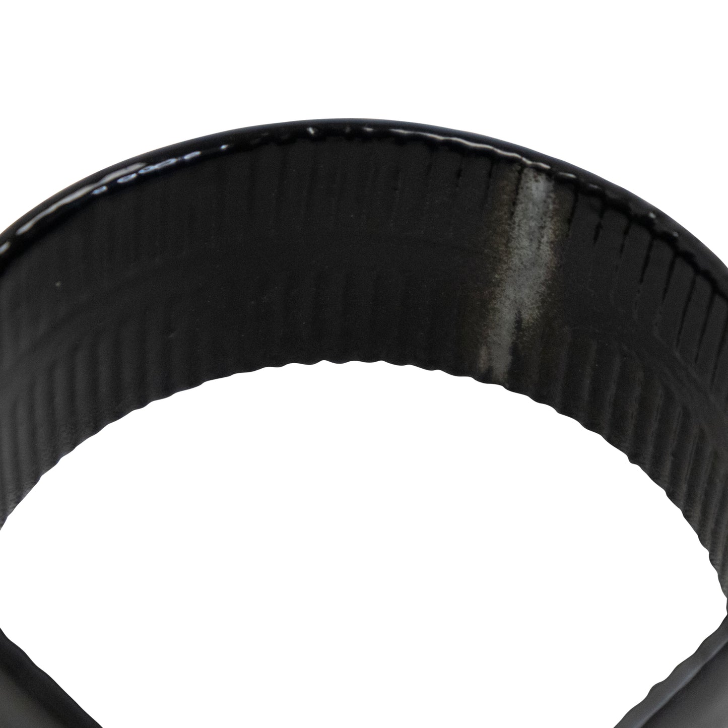 Brace Band (Beveled) Powder Coated Black, 1 7/8"