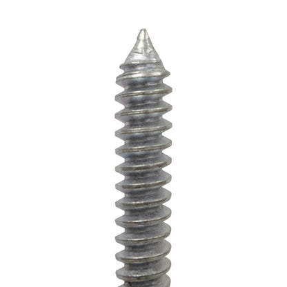 LAG SCREW 2" PINTLE ZINC PLATED, 5/8" x 6"
