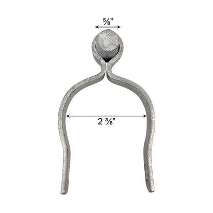 Male Hinge Galvanized 2 3/8" x 5/8"