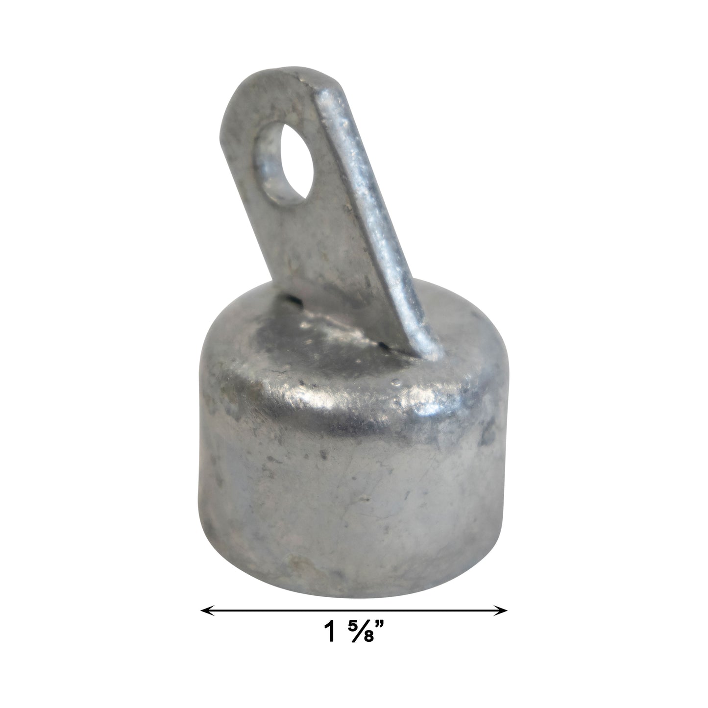 Offset Rail End - Pressed Steel, 1 5/8"