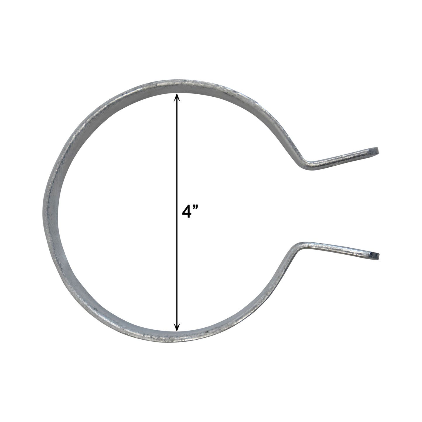 Brace Band (Beveled) Galvanized, 4"