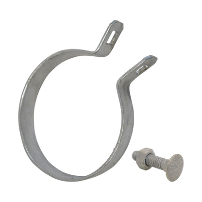 Brace Band (Beveled) Galvanized, 4"