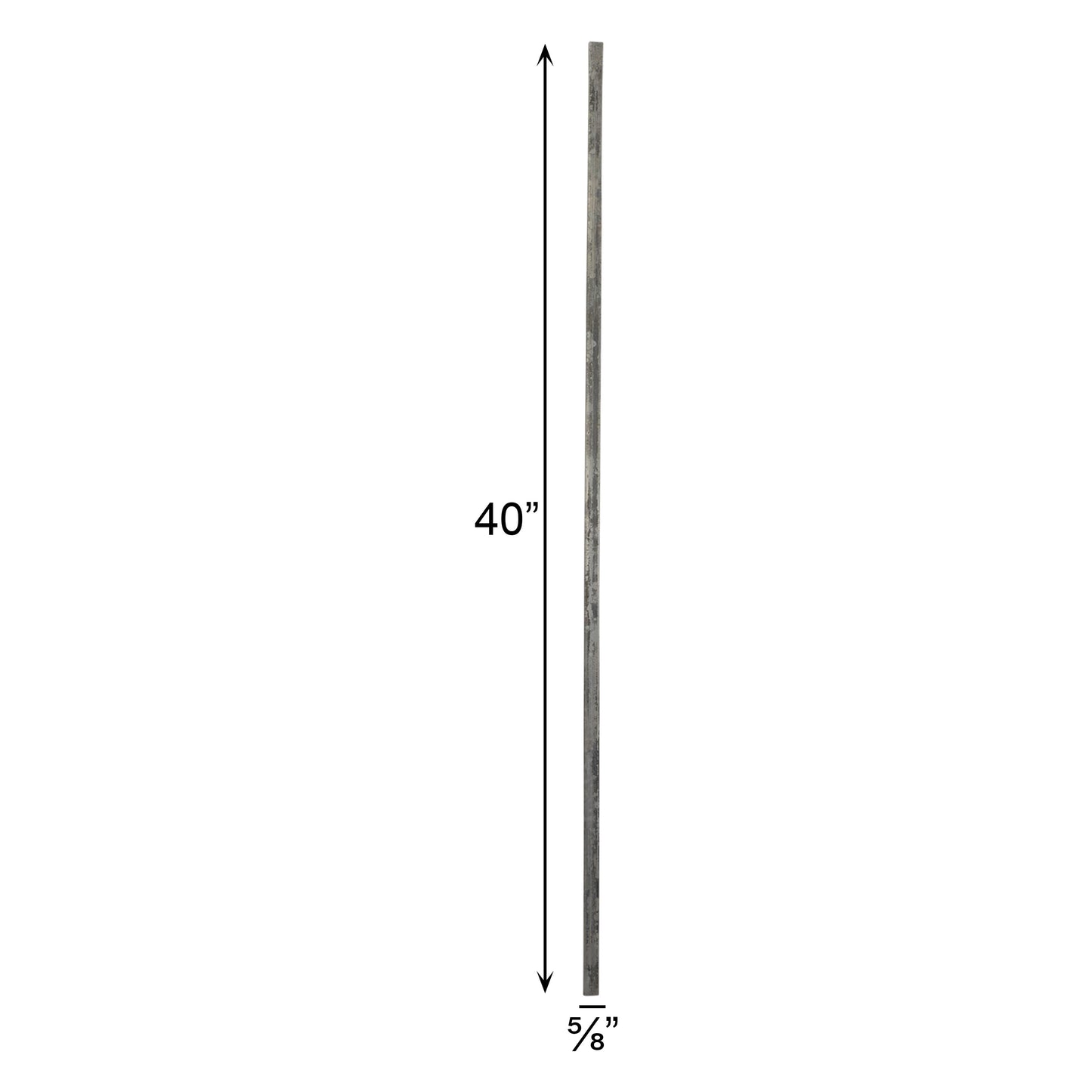 Tension Bar - Residential, 3/16" x 5/8" x 40"