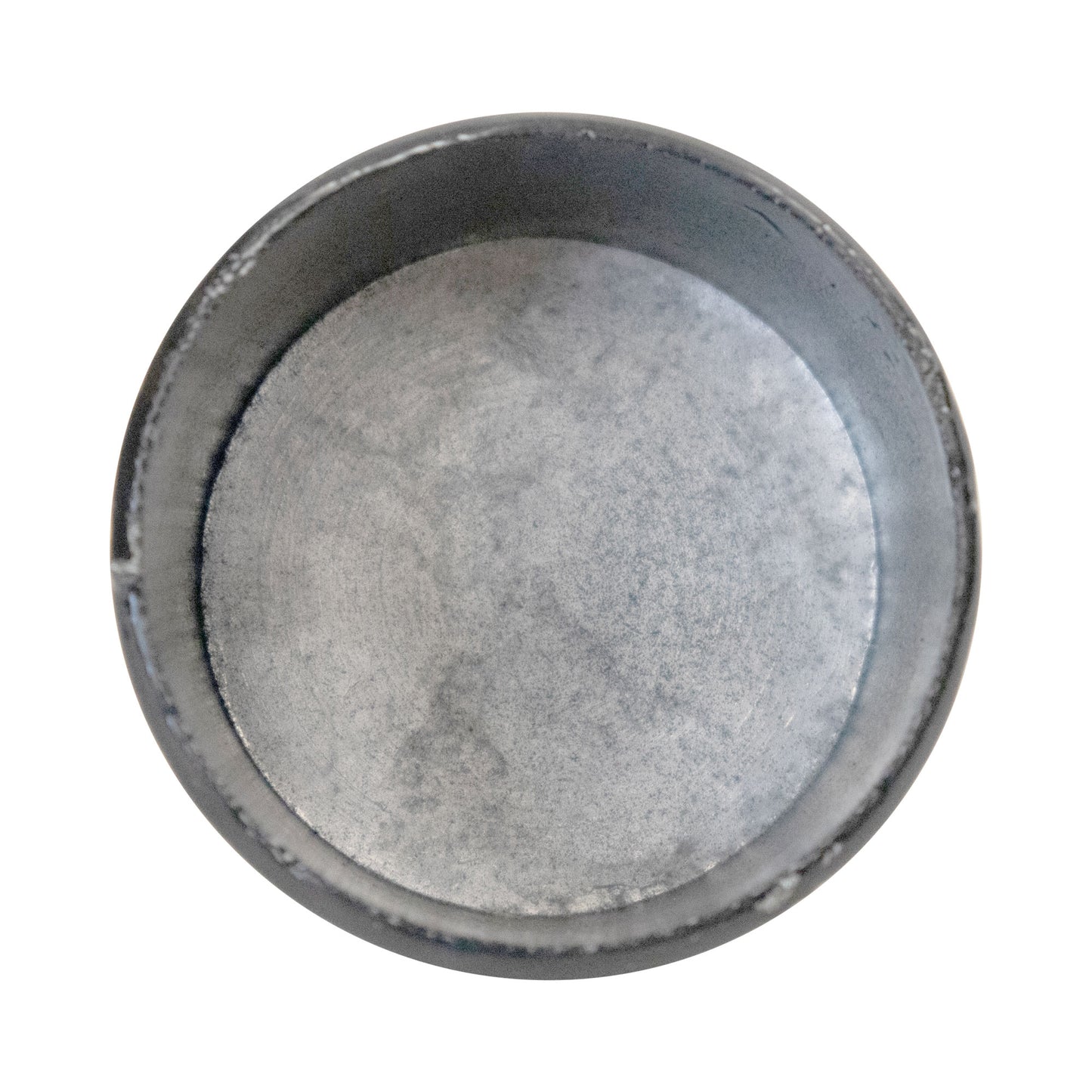 Aluminum LOOP CAP NO ACORN POWDER COATD BLACK, 1 7/8" x 1 5/8"