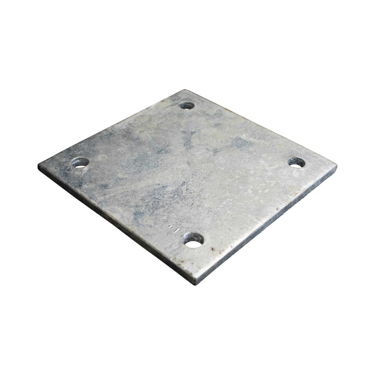 Base/Flange Plate Galvanized, 3/8" x 8" x 8"