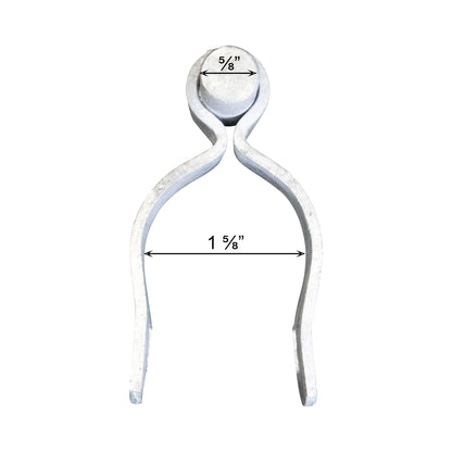 Male Hinge Galvanized 1 5/8" x 5/8"