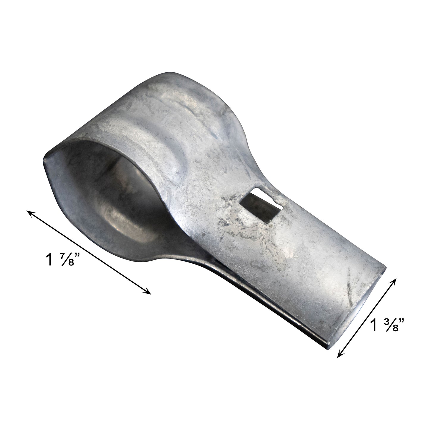 END RAIL CLAMP Galvanized  1 7/8" x 1 3/8"