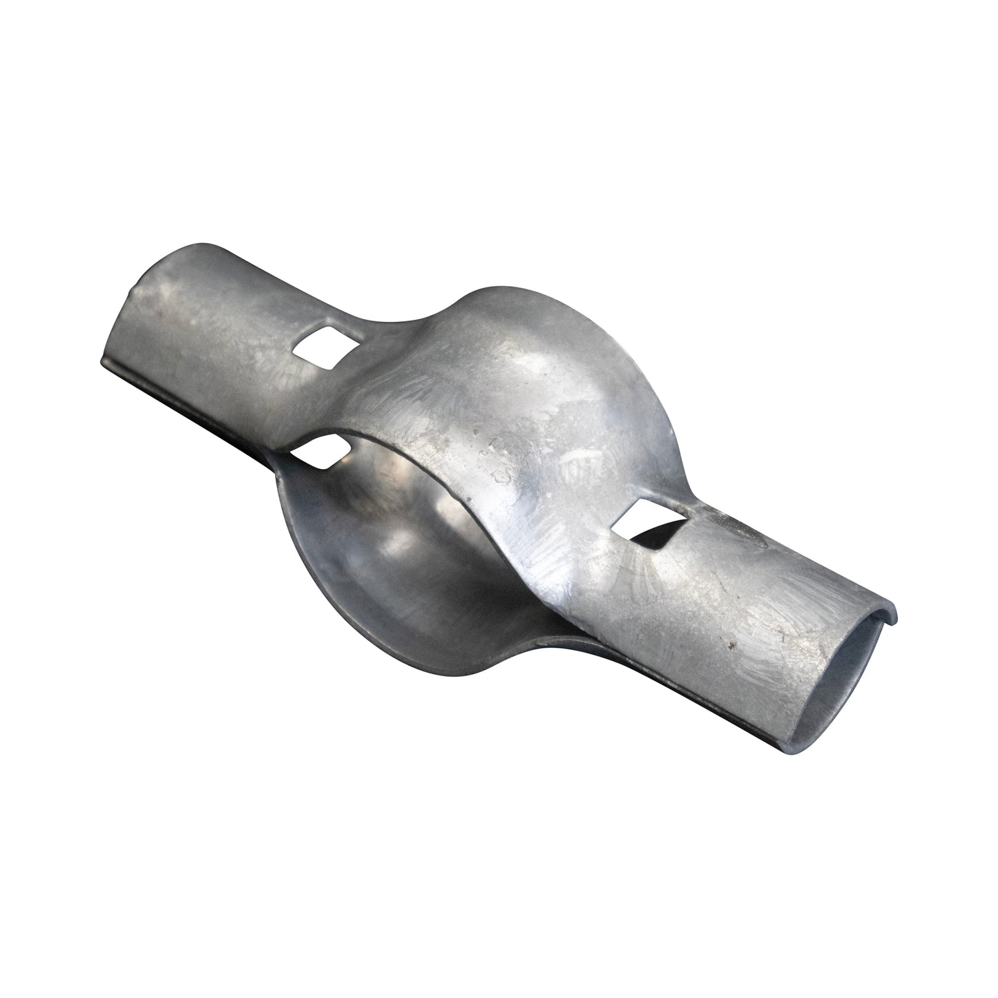 BOULEVARD/LINE RAIL CLAMP Galvanized 2 3/8" x 1 3/8"