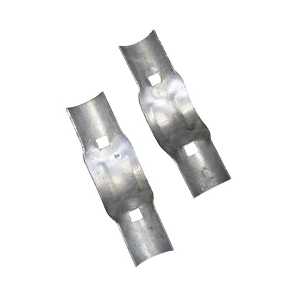 BOULEVARD/LINE RAIL CLAMP Galvanized 2 3/8" x 1 3/8"