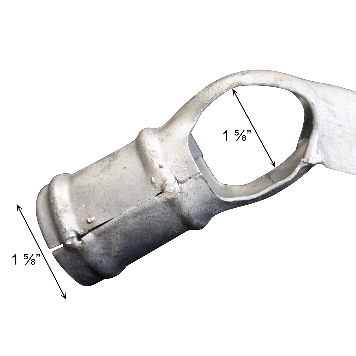 Barb Arm 3 Strand Galvanized 1 5/8" X 1 5/8"