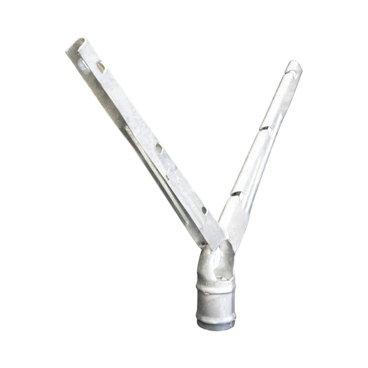 Y Barb Arm Galvanized 1 7/8" X 1 5/8"