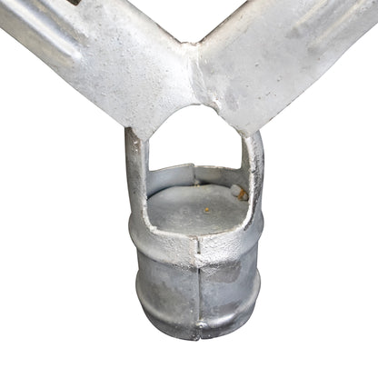 Y Barb Arm Galvanized 2 3/8" X 1 5/8"