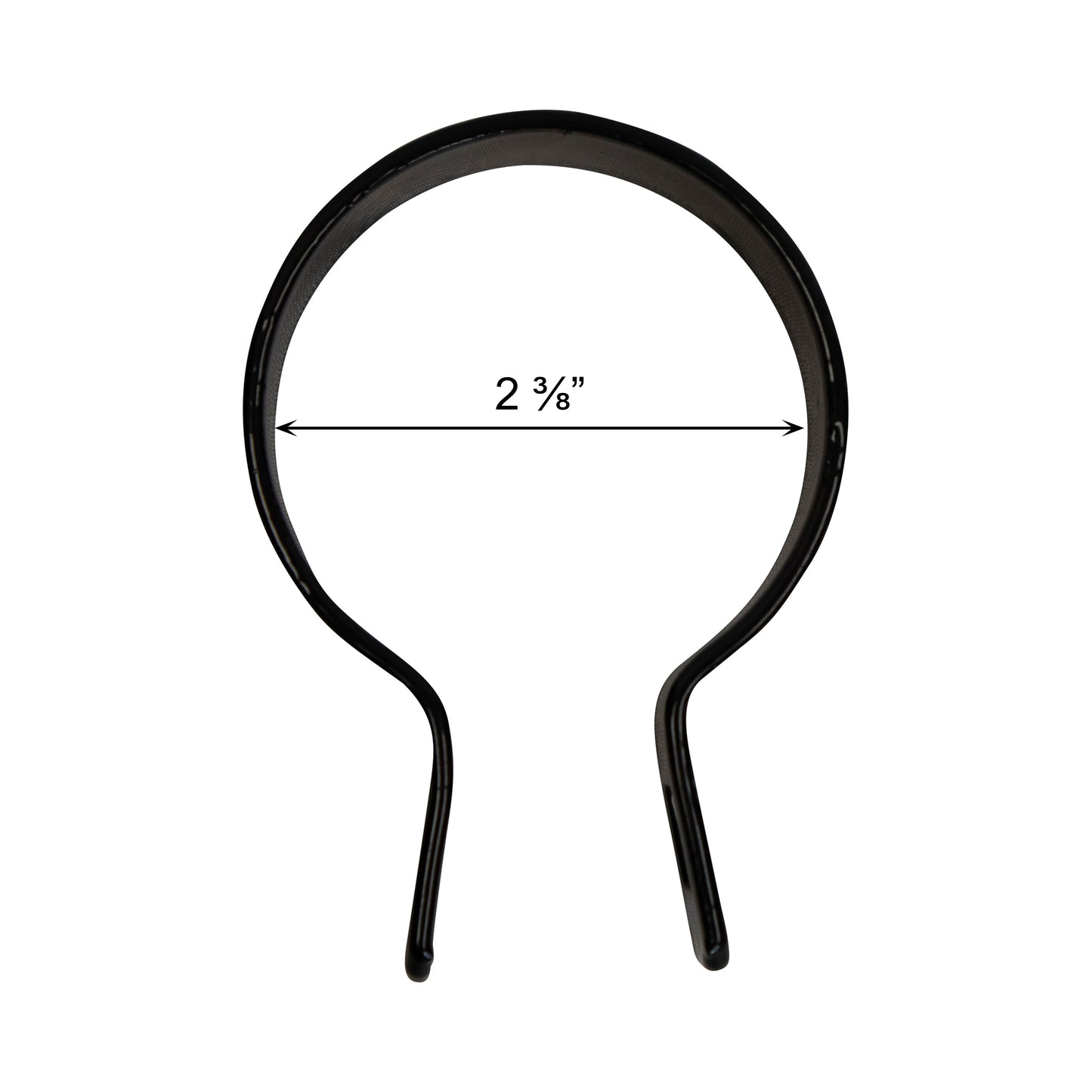 Brace Band Powder Coated Black, 2 3/8"