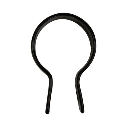 Brace Band (Beveled) Powder Coated Black, 1 5/8"
