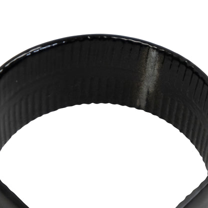 Brace Band (Beveled) Powder Coated Black, 1 7/8"