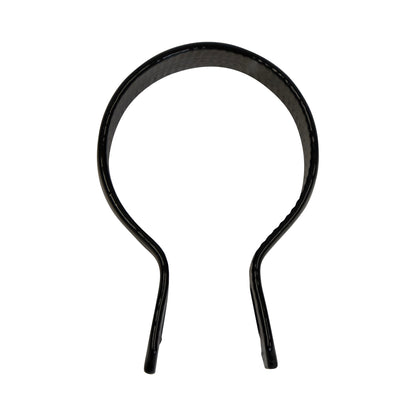 Brace Band (Beveled) Powder Coated Black, 1 7/8"