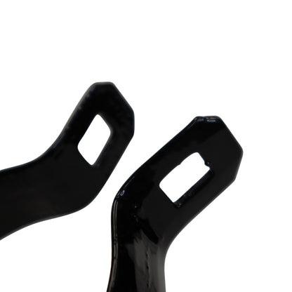 Brace Band (Beveled) Powder Coated Black, 2 7/8"