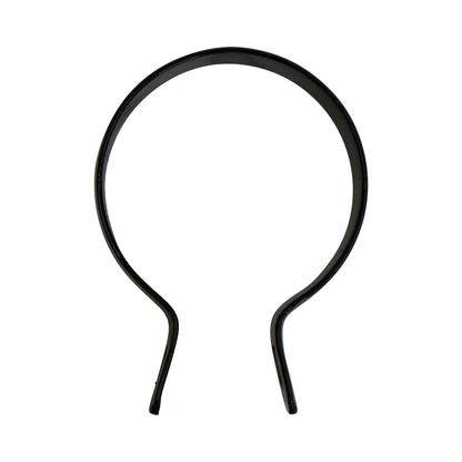 Brace Band (Beveled) Powder Coated Black, 2 7/8"