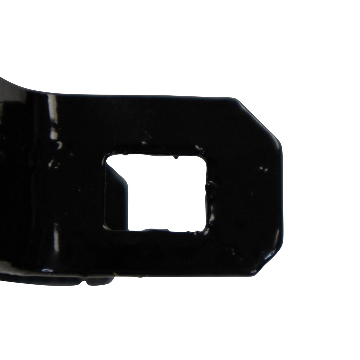 Brace Band (Beveled) Powder Coated Black, 4"