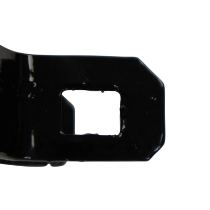 Brace Band (Beveled) Powder Coated Black, 4"