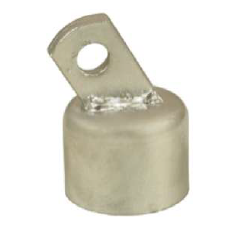 Offset Rail End - Pressed Steel, 1 5/8"